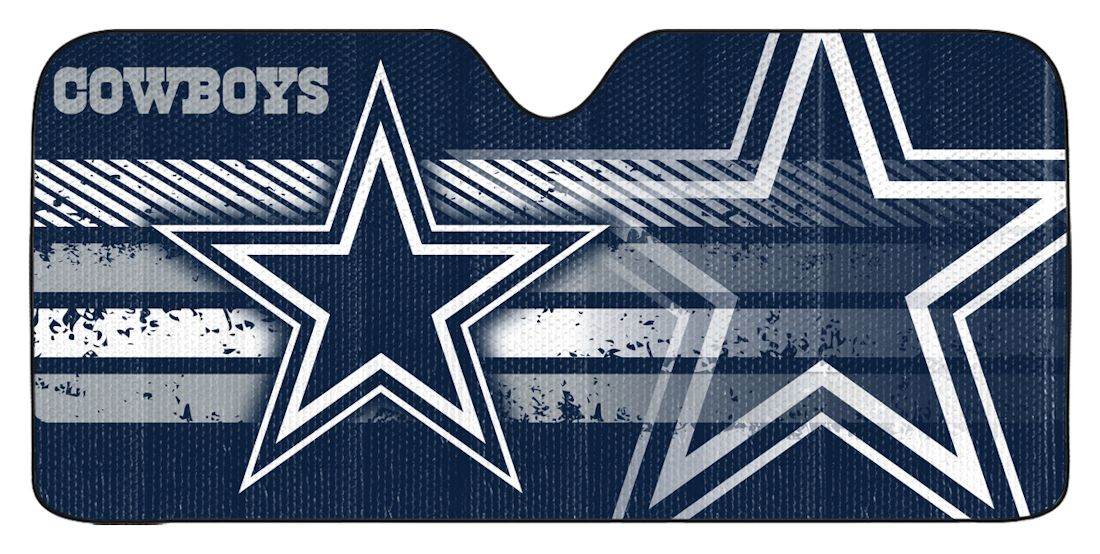 Dallas Cowboys Auto Sun Shade 59x27 Reflective UV Shield - ToylandEU