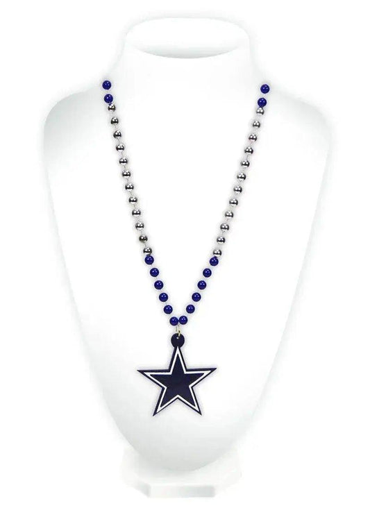  Dallas Cowboys Beads with Medallion Mardi Gras Style -  ToylandEU™