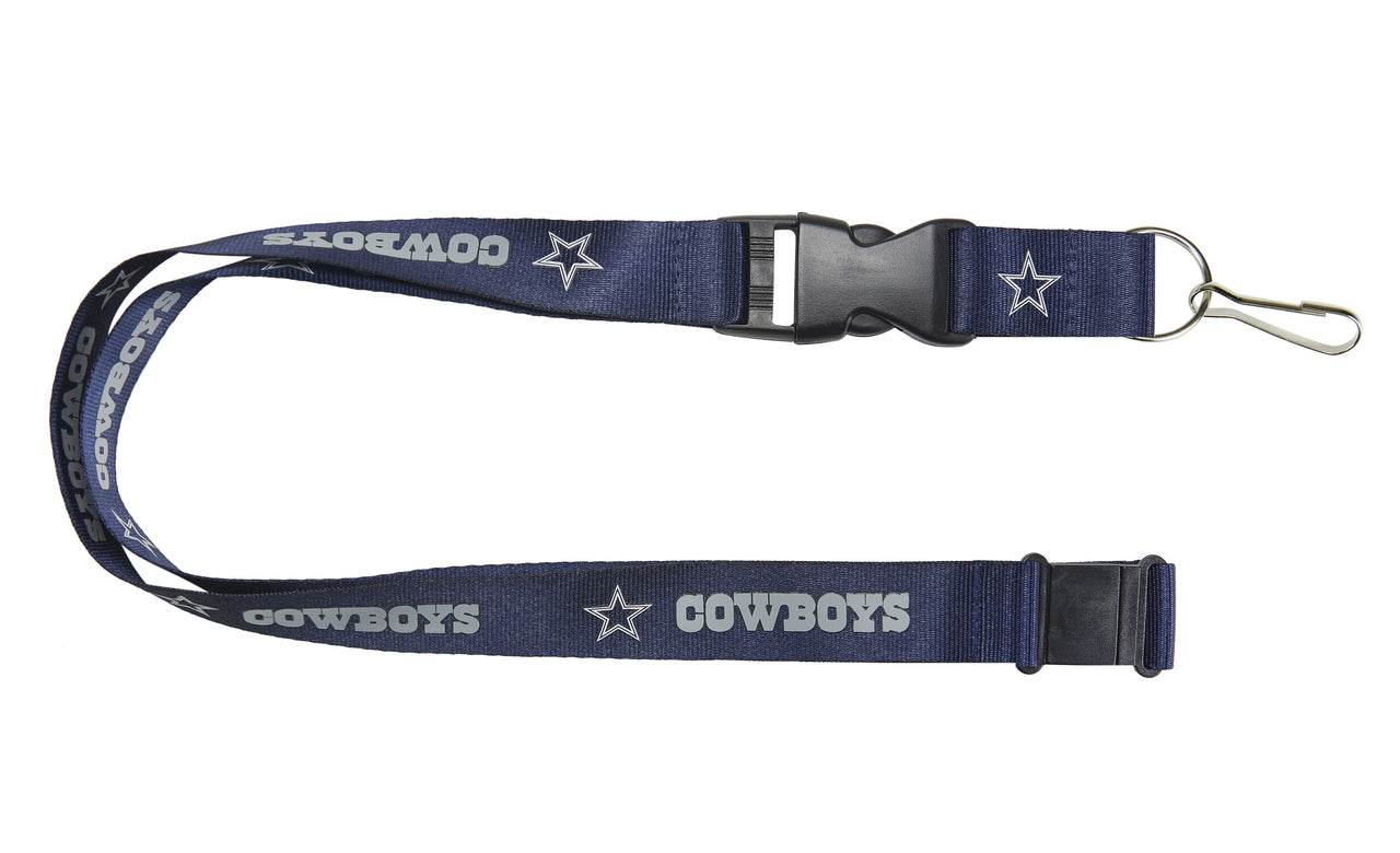 Dallas Cowboys Blue Lanyard Aminco Breakaway Quick Release - ToylandEU