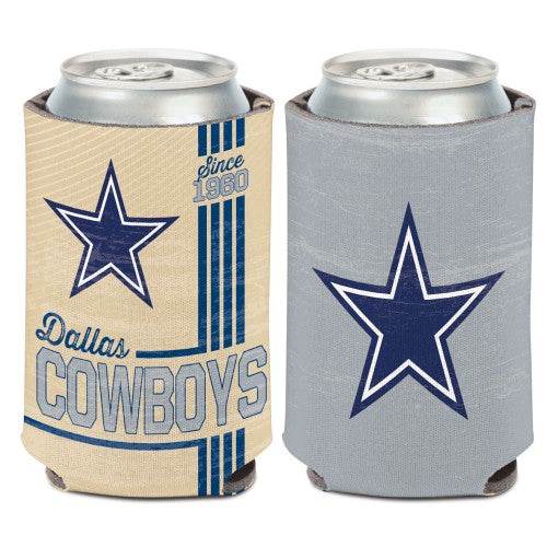 Dallas Cowboys Can Cooler Vintage Design 12oz Imprint 4x8 - ToylandEU