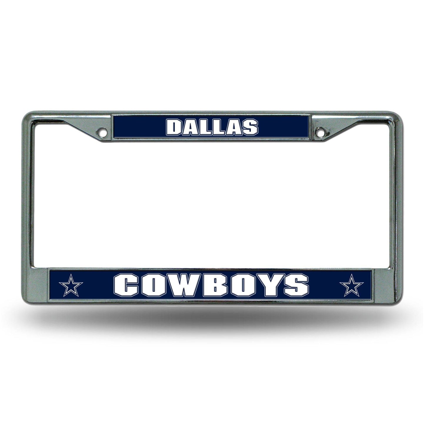 Dallas Cowboys Chrome License Plate Frame Printed Insert - ToylandEU