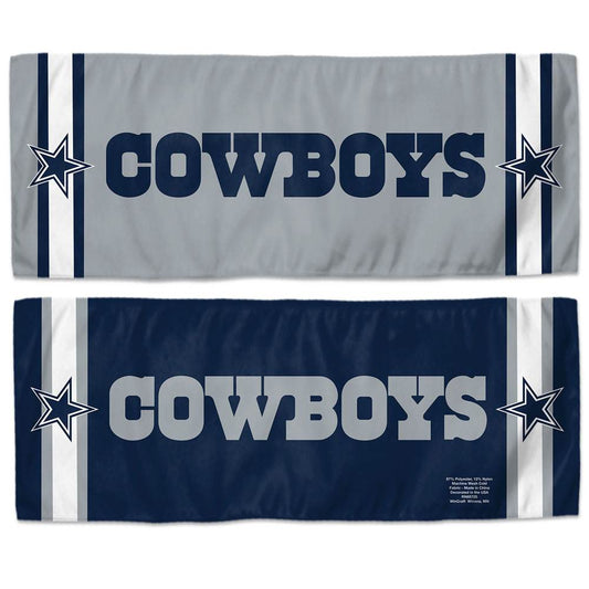 Dallas Cowboys Cooling Towel 12x30 Performance Polyester - ToylandEU