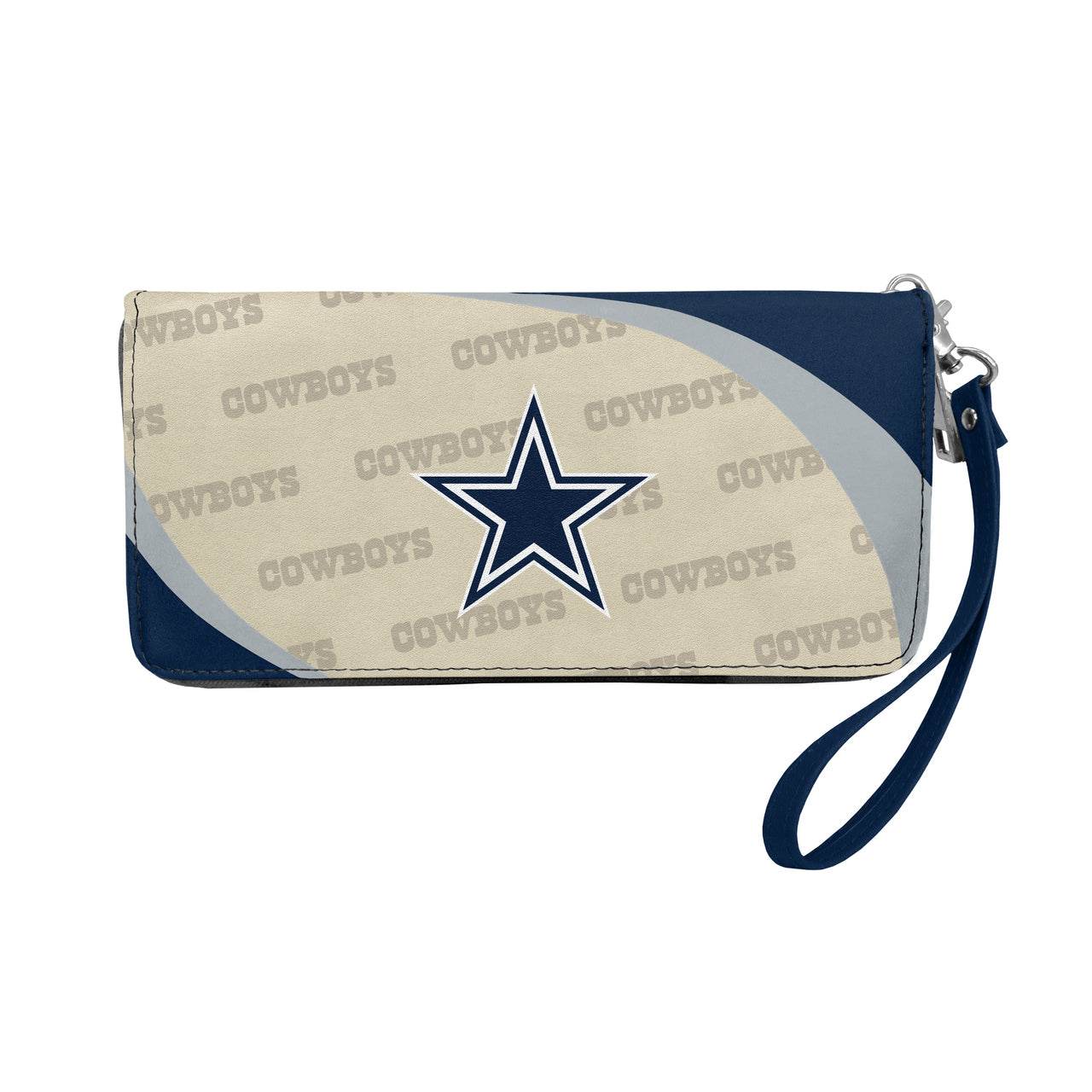 Dallas Cowboys Curve Wallet Organizer With Zippered Wristlet - ToylandEU