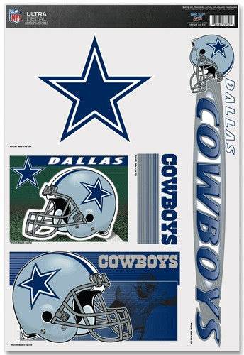 Dallas Cowboys Decal 11x17 Ultra - ToylandEU