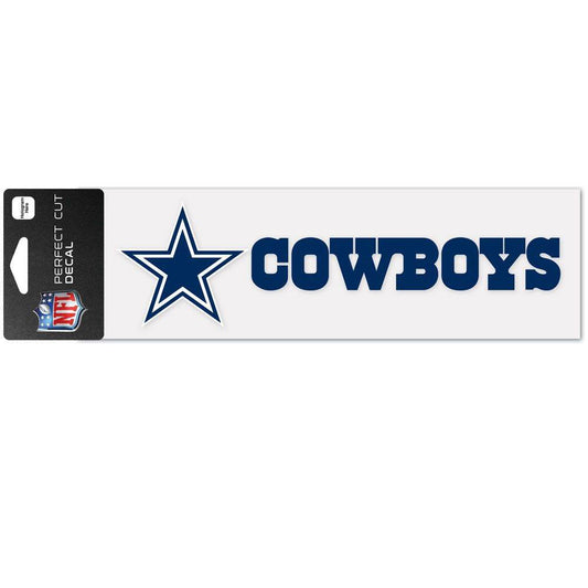 Dallas Cowboys Decal 3X10 Perfect Cut Wordmark Color - ToylandEU