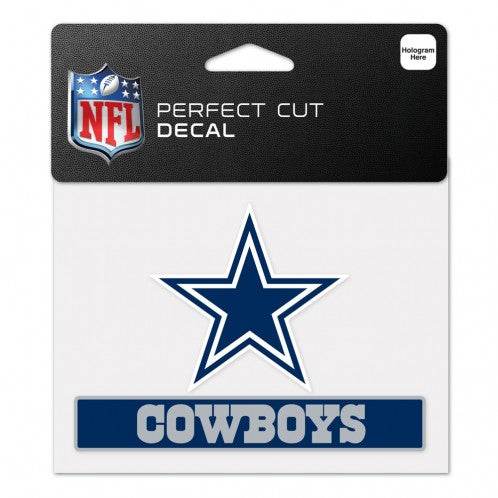 Dallas Cowboys Decal 4.5x5.75 Perfect Cut Color Outdoor - ToylandEU