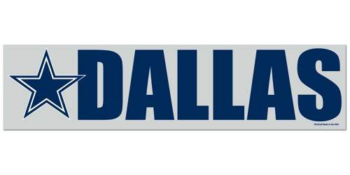 Dallas Cowboys Decal Bumper Sticker - ToylandEU
