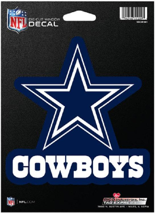 Dallas Cowboys Decal Die Cut Medium Special Order Item - ToylandEU