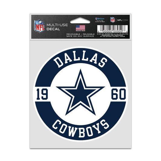 Dallas Cowboys Decal Patch 3.75x5 Inch Fan Wincraft - ToylandEU