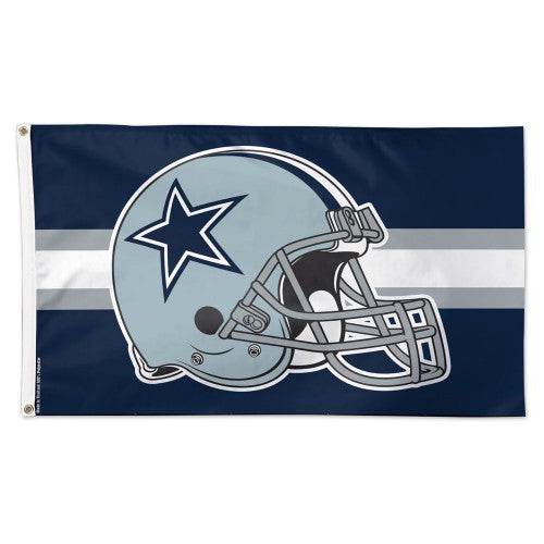 Dallas Cowboys Flag 3x5 Deluxe Style Official NFL Display - ToylandEU