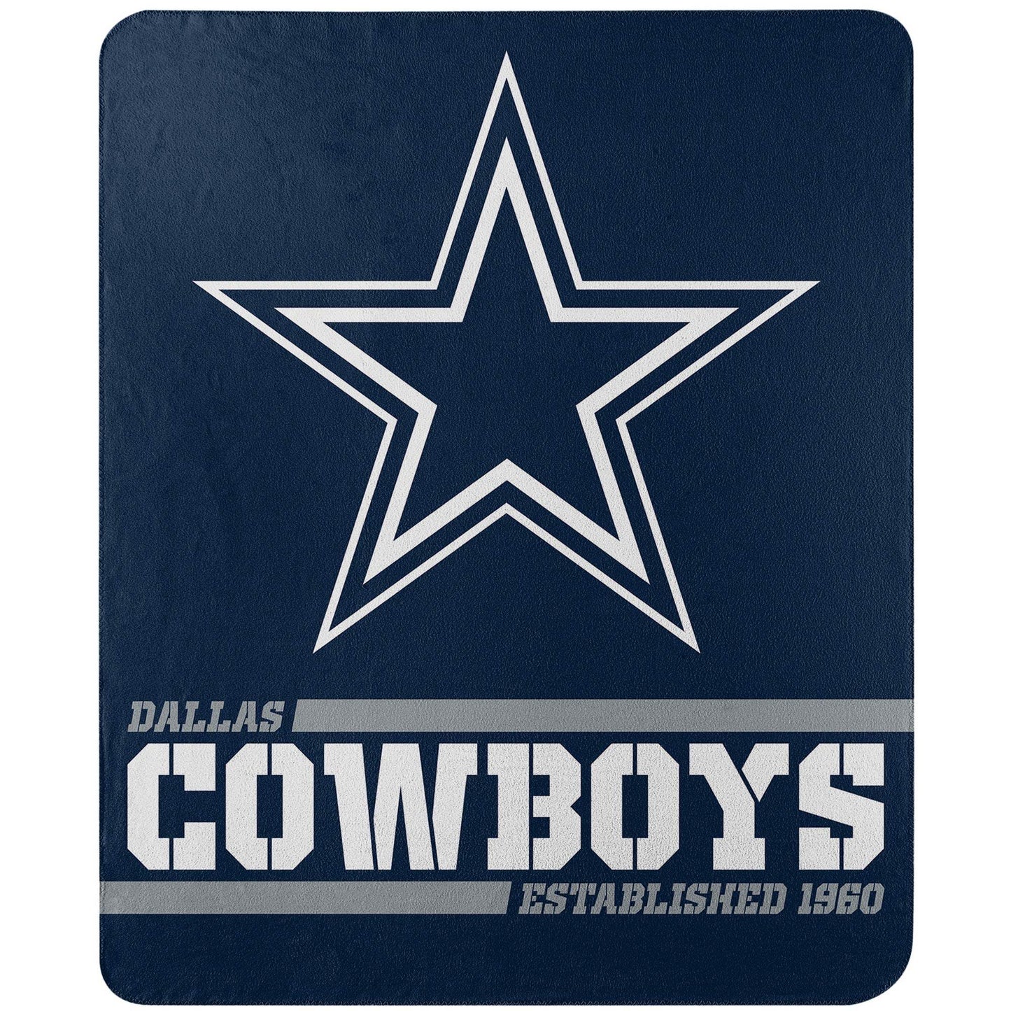 Dallas Cowboys Fleece Blanket 50x60 Inches Northwest - ToylandEU