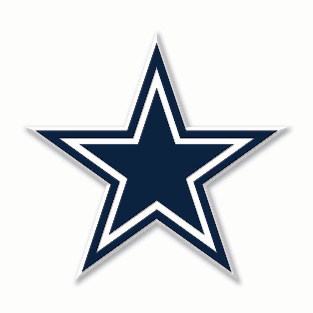 Dallas Cowboys Flexible PVC Decal With Adhesive Back - ToylandEU