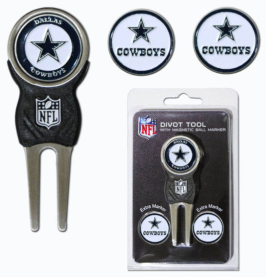Dallas Cowboys Golf Divot Tool with 3 Markers - ToylandEU