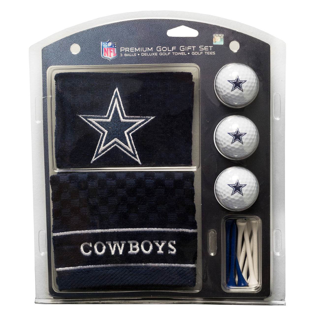 Dallas Cowboys Golf Gift Set With Embroidered Towel - ToylandEU