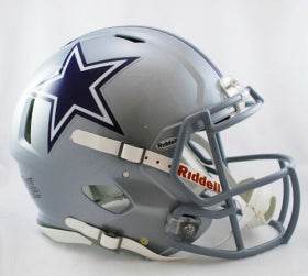 Dallas Cowboys Helmet Riddell Authentic Full Size Speed Style - ToylandEU