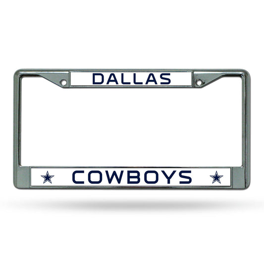 Dallas Cowboys License Plate Frame Chrome - ToylandEU