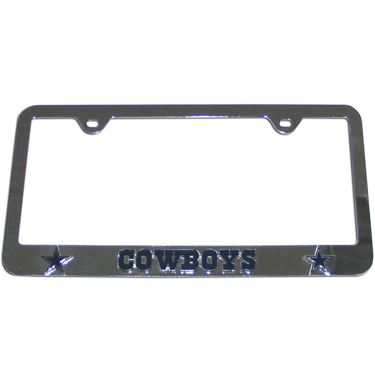 Dallas Cowboys License Plate Frame Colorado Chrome Finish - ToylandEU