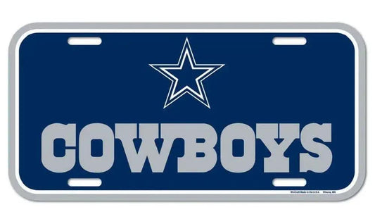  Dallas Cowboys License Plate Plastic -  ToylandEU™