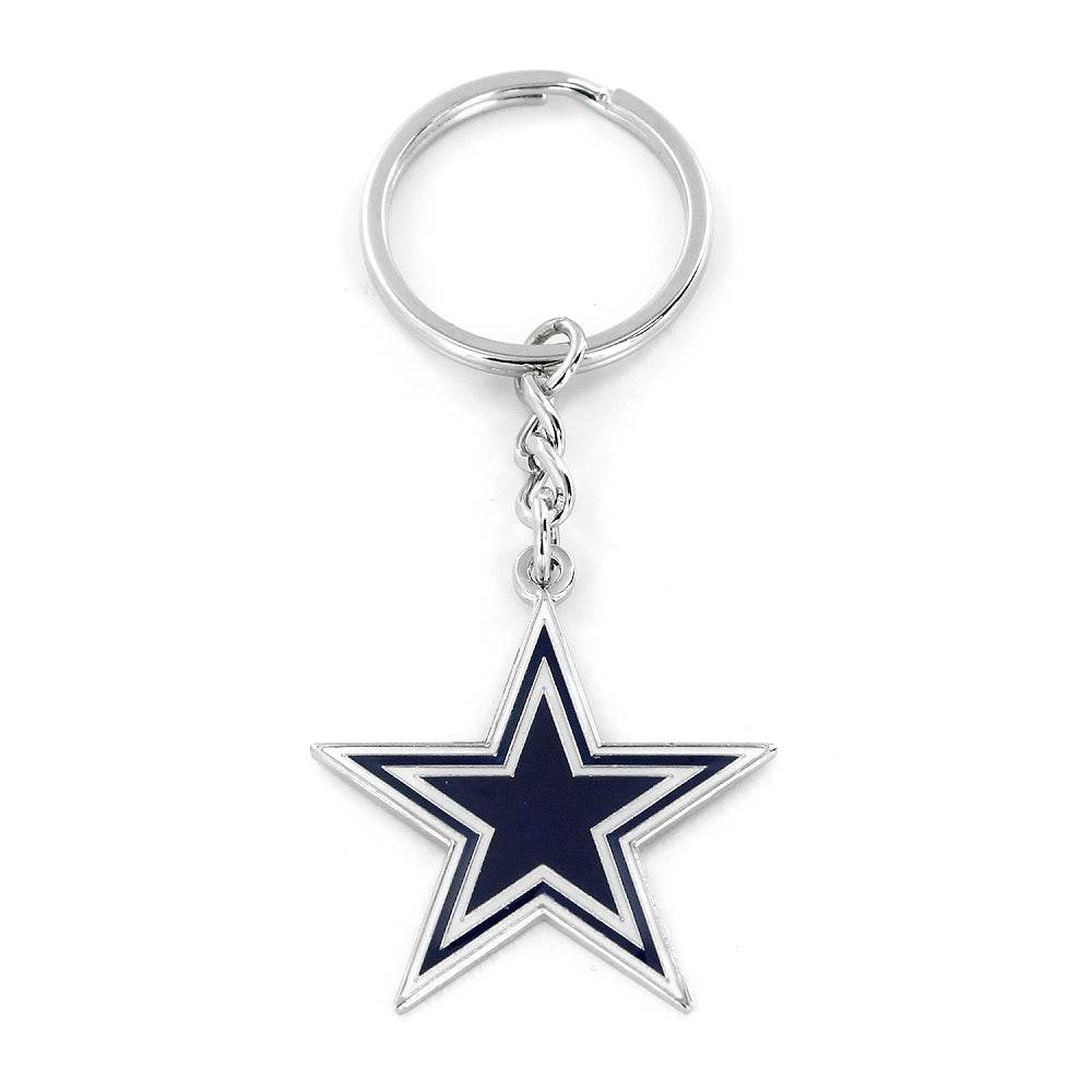 Dallas Cowboys Logo Keychain Durable Metal Team Symbol - ToylandEU