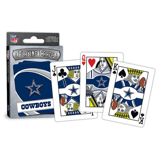 Dallas Cowboys Logo Playing Cards 52 Card Deck With Jokers - ToylandEU