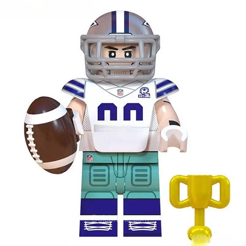 Dallas Cowboys NFL Football Teams Lego Minifigures Custom Toys - Minifigure Toys