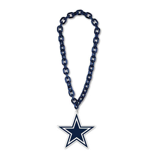 Dallas Cowboys Necklace Big Chain Foam Logo 38 Inch Chain - ToylandEU