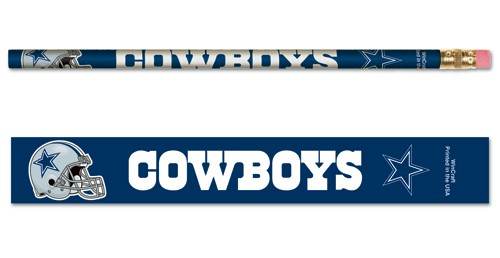 Dallas Cowboys Pencil 6 Pack - ToylandEU