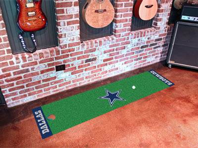 Dallas Cowboys Putting Green Mat for Home Golf Practice - ToylandEU