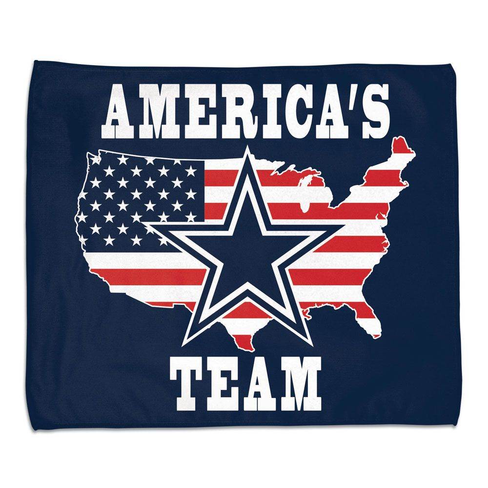Dallas Cowboys Rally Towel 15x18 Full Color Gear Fan - ToylandEU
