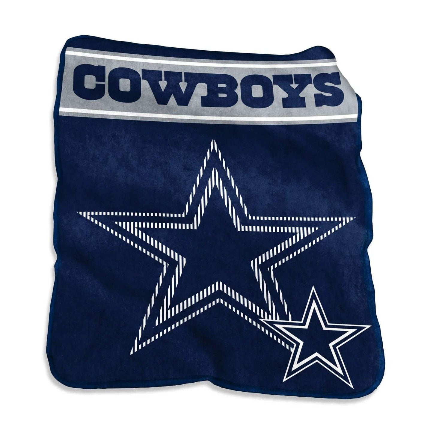 Dallas Cowboys Raschel Throw Blanket 60x80 Inches Soft - ToylandEU