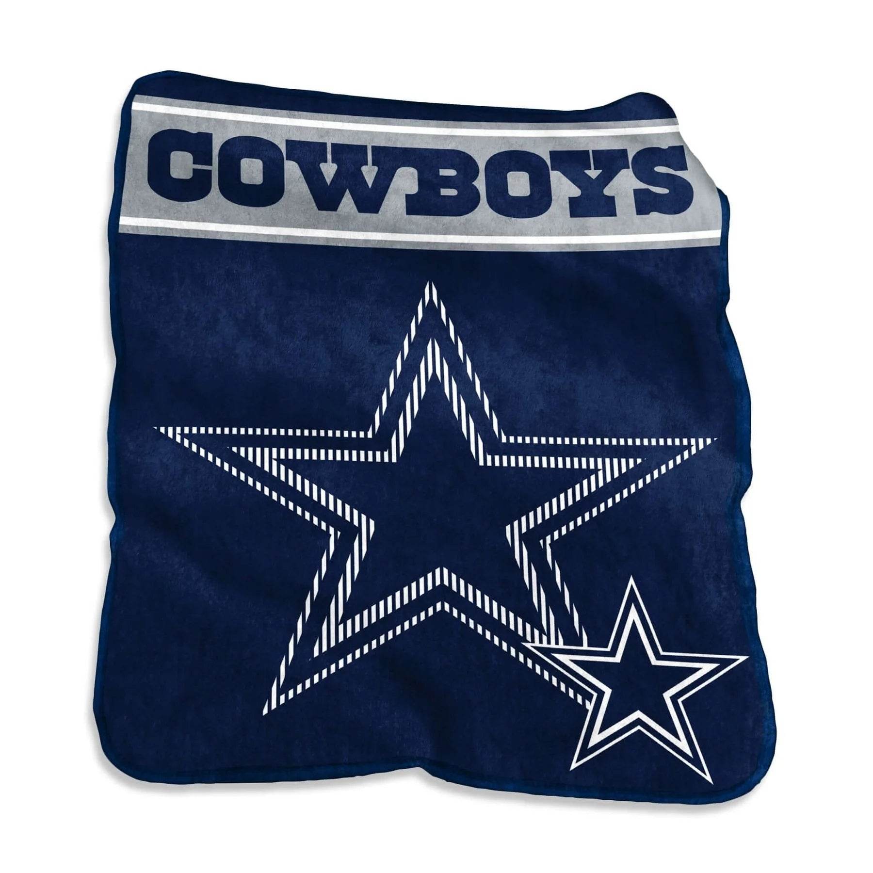 Dallas Cowboys Raschel Throw Blanket 60x80 Inches Soft - ToylandEU