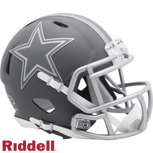 Dallas Cowboys Riddell Mini Speed Slate Alternate Helmet - ToylandEU