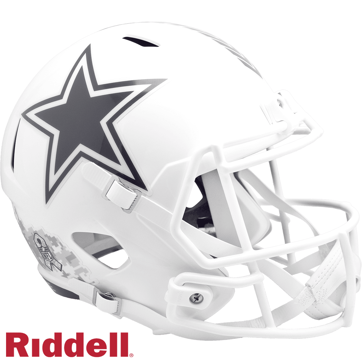 Dallas Cowboys Riddell Replica Helmet Salute To Service - ToylandEU