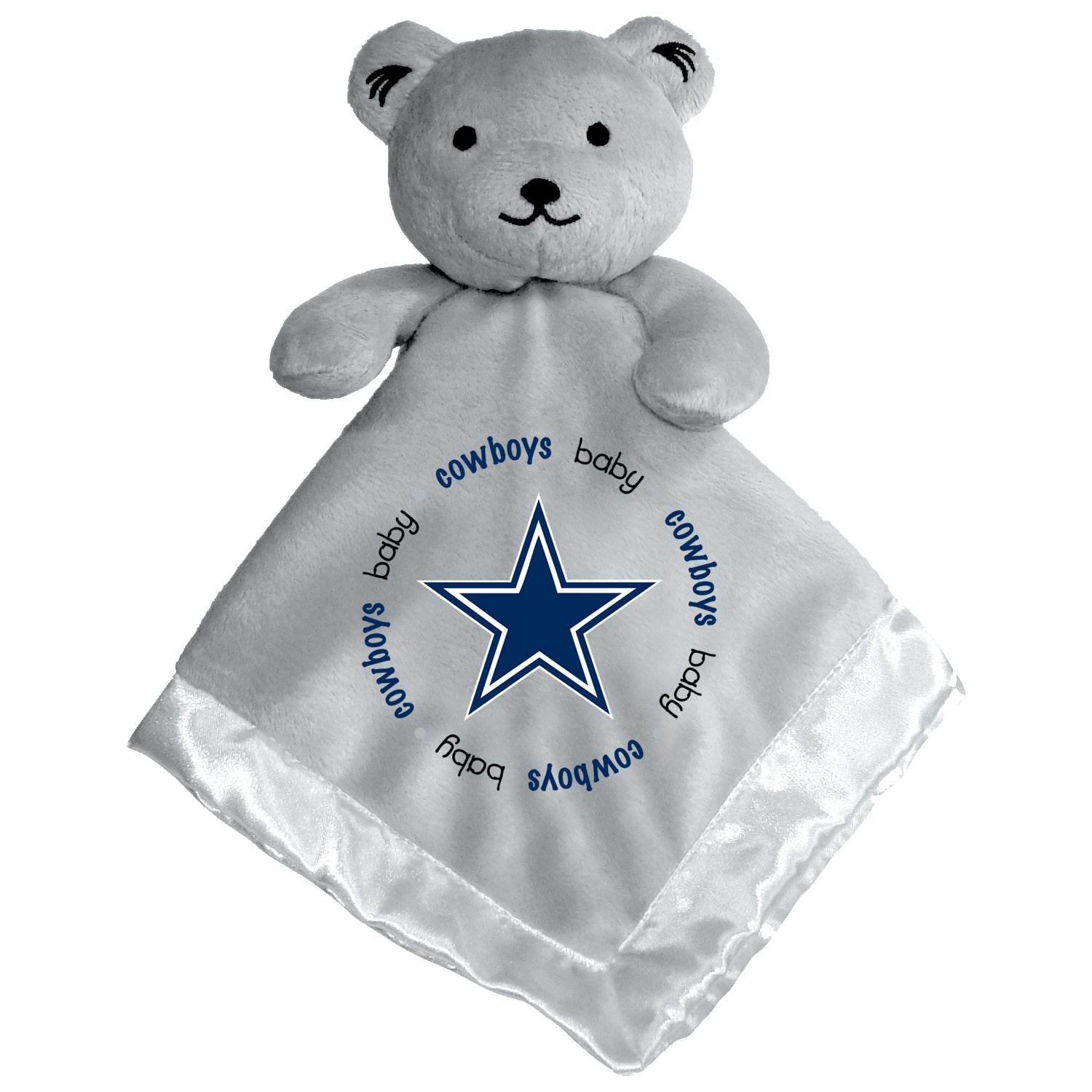 Dallas Cowboys Security Plush Bear Gray Embroidered Logo - ToylandEU