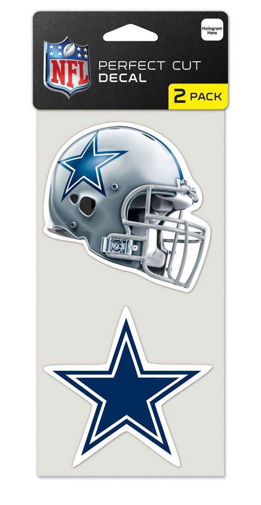 Dallas Cowboys Set of 2 Die Cut Decals - ToylandEU