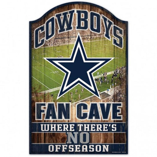 Dallas Cowboys Sign 11x17 Wood Fan Cave Design - ToylandEU