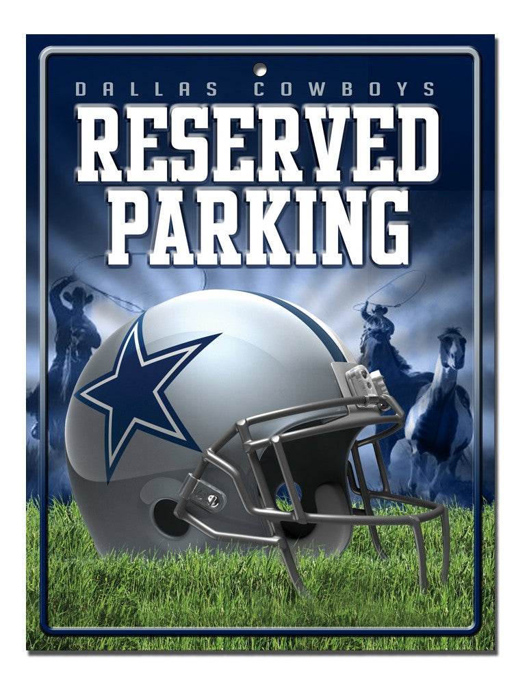 Dallas Cowboys Sign Metal Parking - ToylandEU