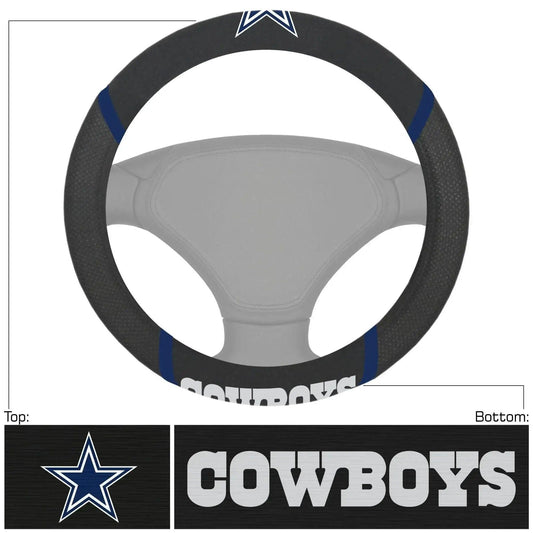  Dallas Cowboys Steering Wheel Cover Mesh and Stitched -  ToylandEU™