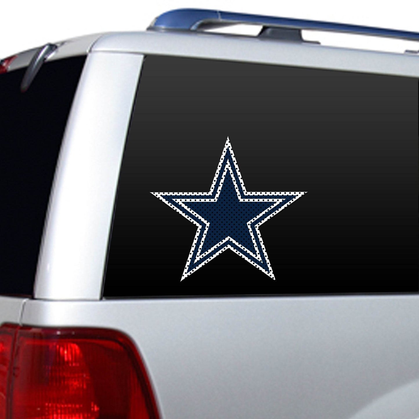 Dallas Cowboys Window Film Die Cut For Windows 12 Inch - ToylandEU
