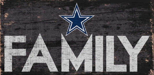  Dallas Cowboys Wood Sign Family Design 12 By 6 Inches -  ToylandEU™