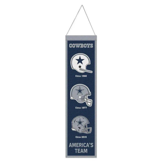 Dallas Cowboys Wool Banner 8x32 Heritage Evolution Wincraft -  ToylandEU™