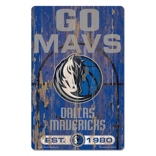  Dallas Mavericks 11x17 Wood Slogan Sign Decor Team Colors -  ToylandEU™