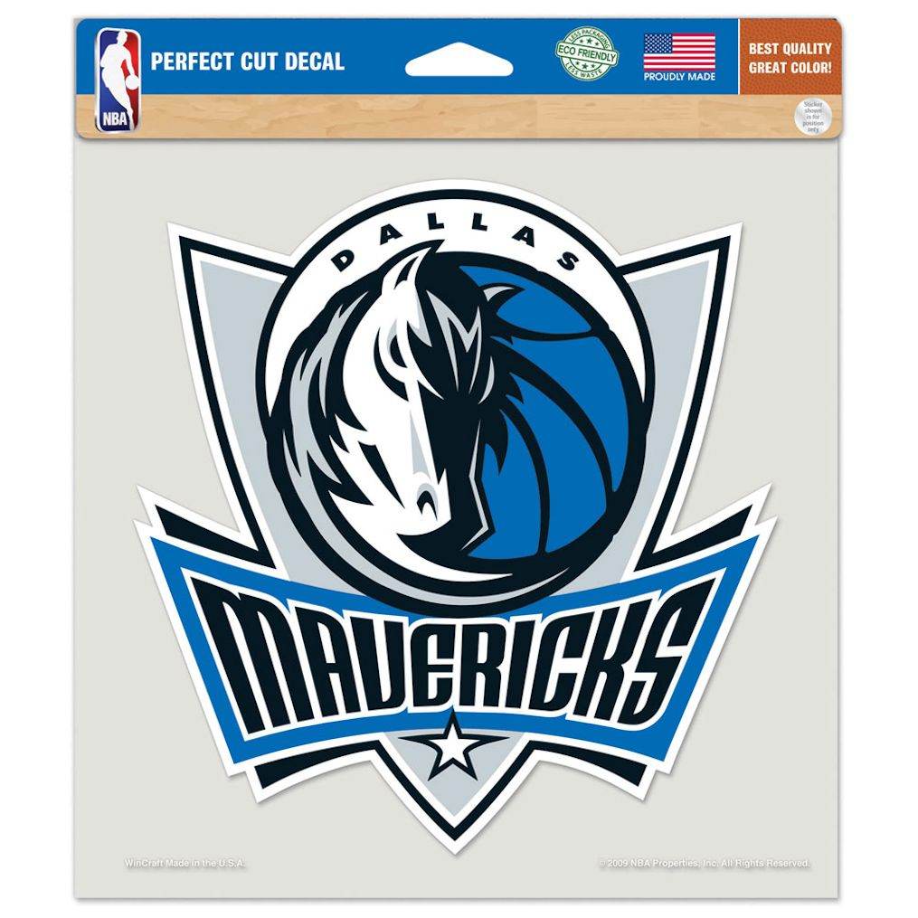 Dallas Mavericks 8x8 Die Cut Color Decal Official Licensed - ToylandEU