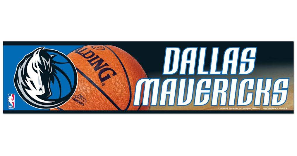 Dallas Mavericks Bumper Sticker - Special Order - ToylandEU