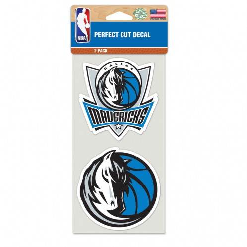 Dallas Mavericks Die Cut Decals Set Of 2 By Wincraft - ToylandEU