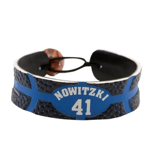  Dallas Mavericks Leather Bracelet Team Color Dirk Nowitzki -  ToylandEU™