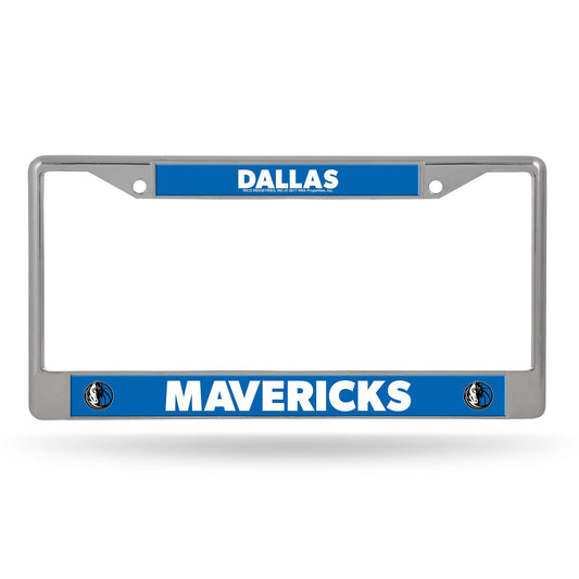 Dallas Mavericks License Plate Frame Chrome Printed Insert - ToylandEU