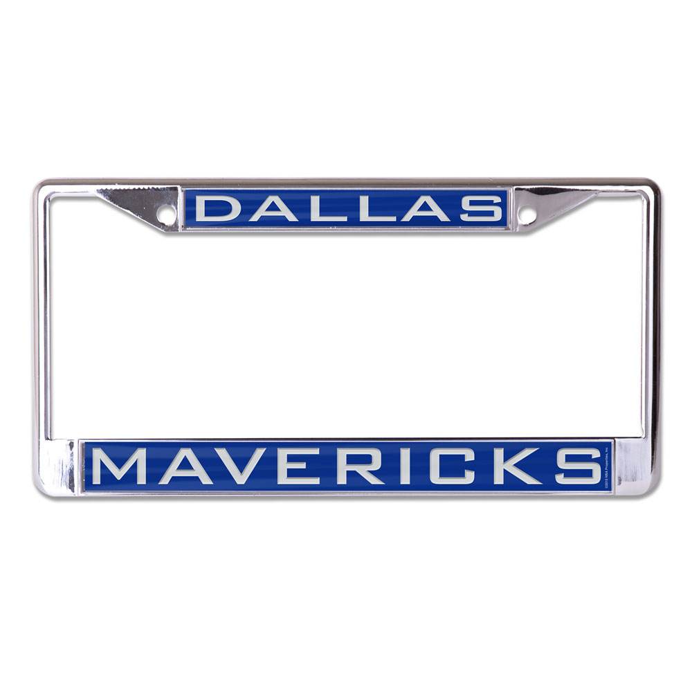 Dallas Mavericks License Plate Frame Inlaid Acrylic Mirror - ToylandEU