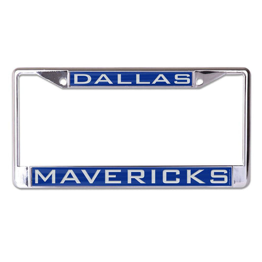 Dallas Mavericks License Plate Frame Inlaid Acrylic Mirror - ToylandEU