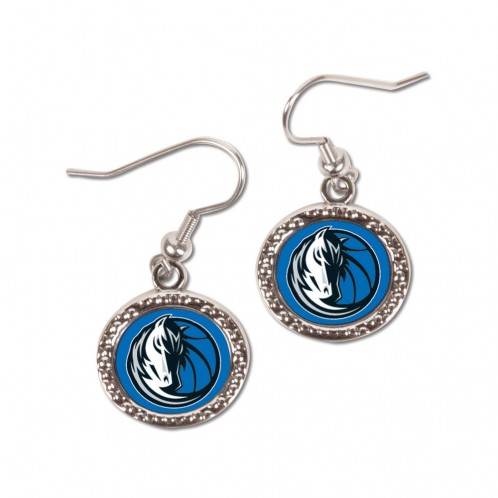 Dallas Mavericks Round Style Earrings Officially Licensed - ToylandEU